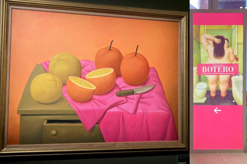 Il cibo rotondo di Botero