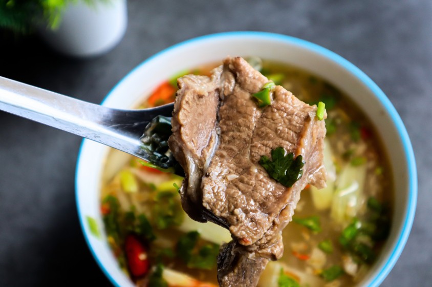 La minestra? &Egrave; maritata!