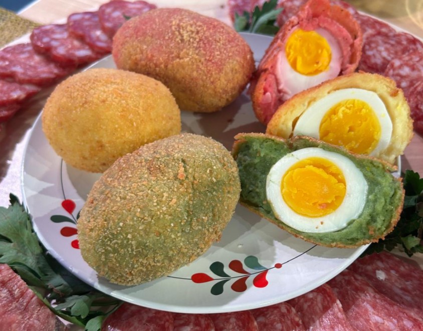 Uova abbracciate per Pasqua