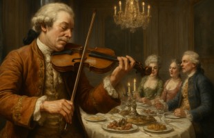 La musica da tavola nel '700