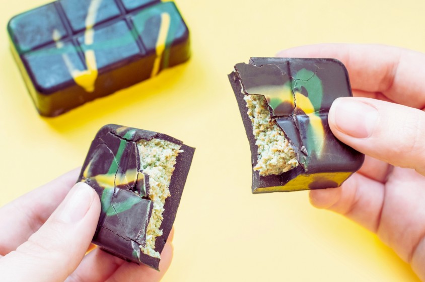 Ombre sul cioccolato di Dubai