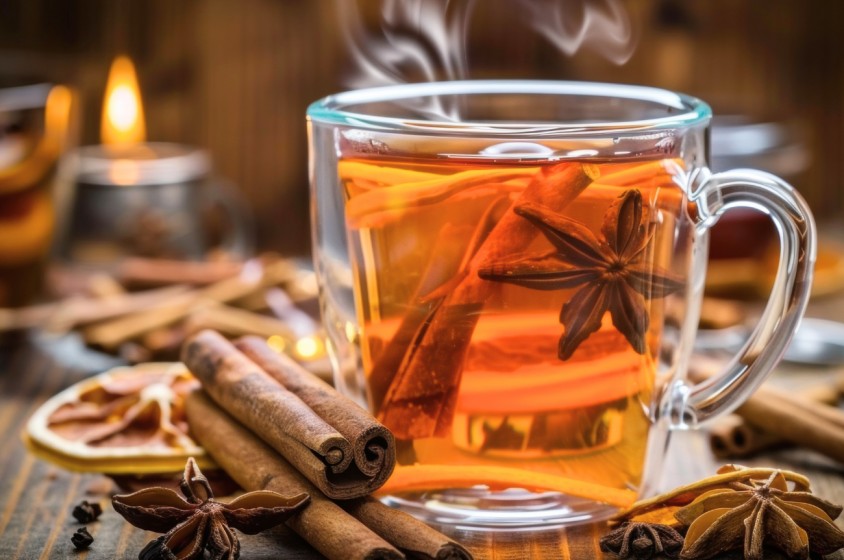 Il t&egrave; speziato a Natale