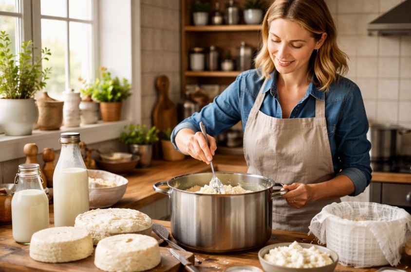 Il formaggio fatto in casa