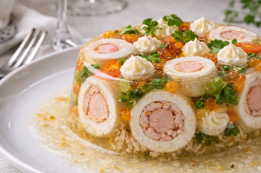 Aspic: storia in gelatina
