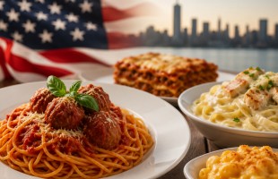 La pasta italiana vista dagli USA