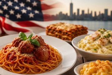 La pasta italiana vista dagli USA
