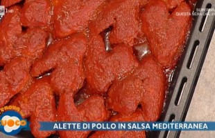 Le alette di pollo in salsa agrodolce
