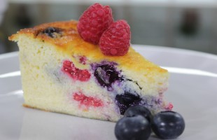 Torta di ricotta in foglie d&rsquo;alloro