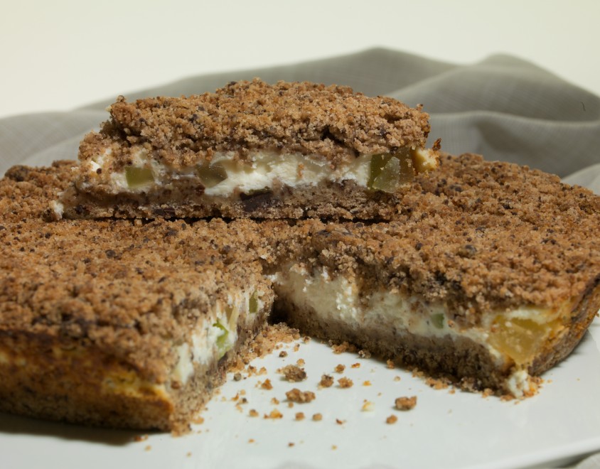 Torta di briciole raccolte