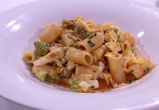 Pasta cacio, birra e broccoli