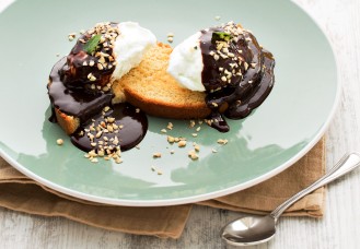 Nuvole alla menta e cioccolato