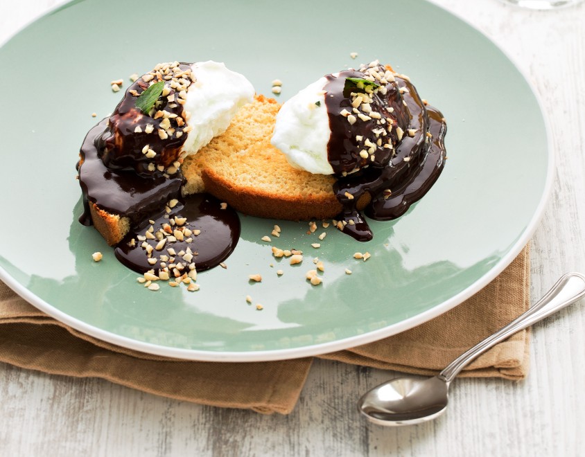 Nuvole alla menta e cioccolato