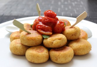 Pepite di ceci e pecorino