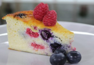 Torta di ricotta in foglie d&rsquo;alloro