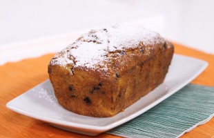 Plumcake pere e cioccolato